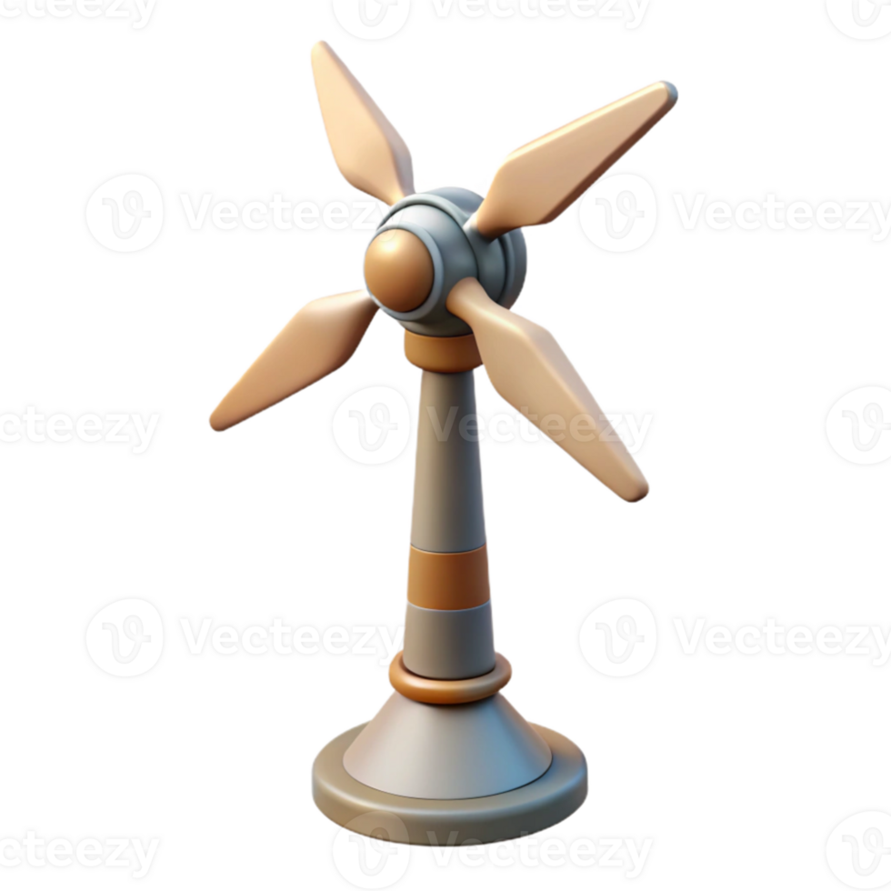 wonderful abstract Renewable Energy Wind Turbine detailed png
