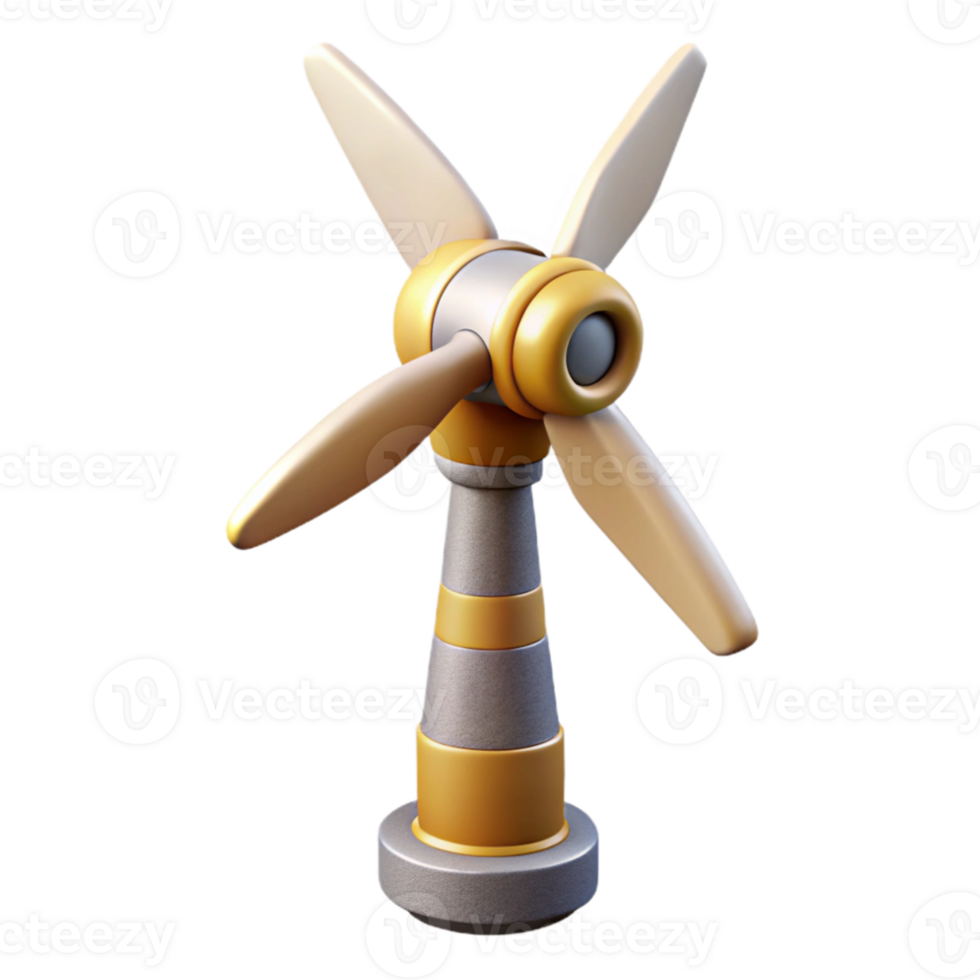 magnificent classic Renewable Energy Wind Turbine high resolution png