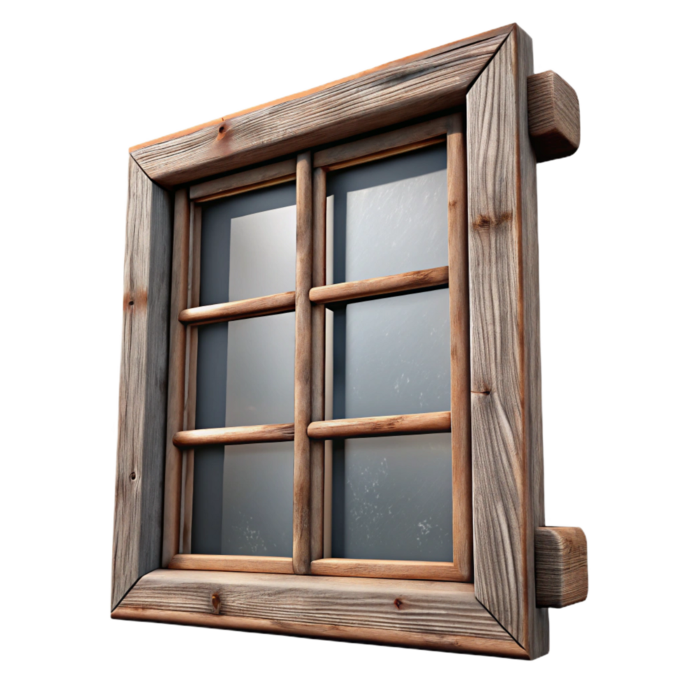 vibrant traditional Repurposed Window Frame Wall Art Rustic Style Transparent Background exclusive png