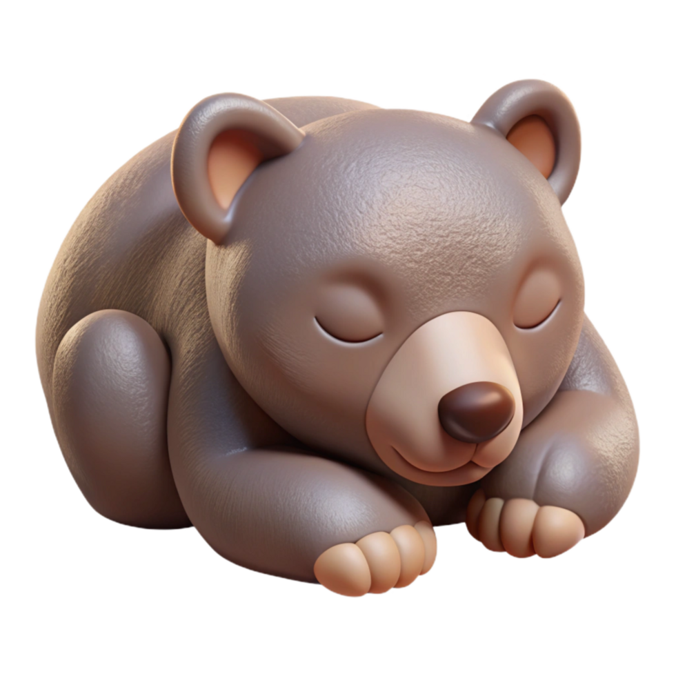 wonderful contemporary Rescued Bear Cub Sleeping Transparent exclusive png