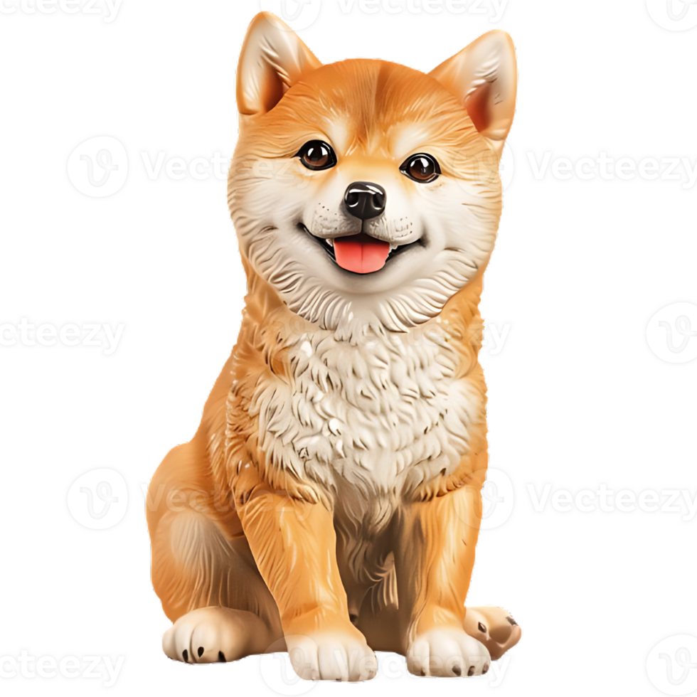 Shiba Inu Dog Clipart Isolated Transparent Background png
