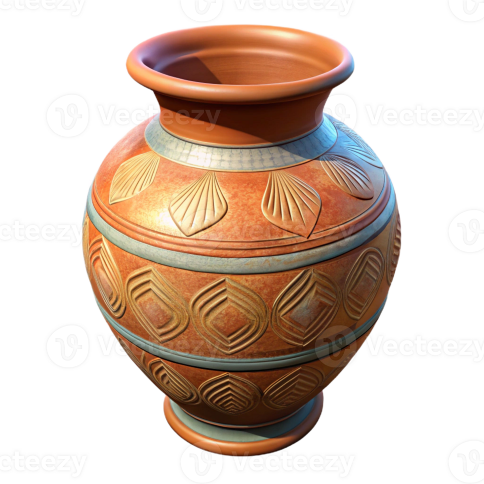 wonderful classic Restored Ceramic Vase Cutout Decorative Pattern high quality png