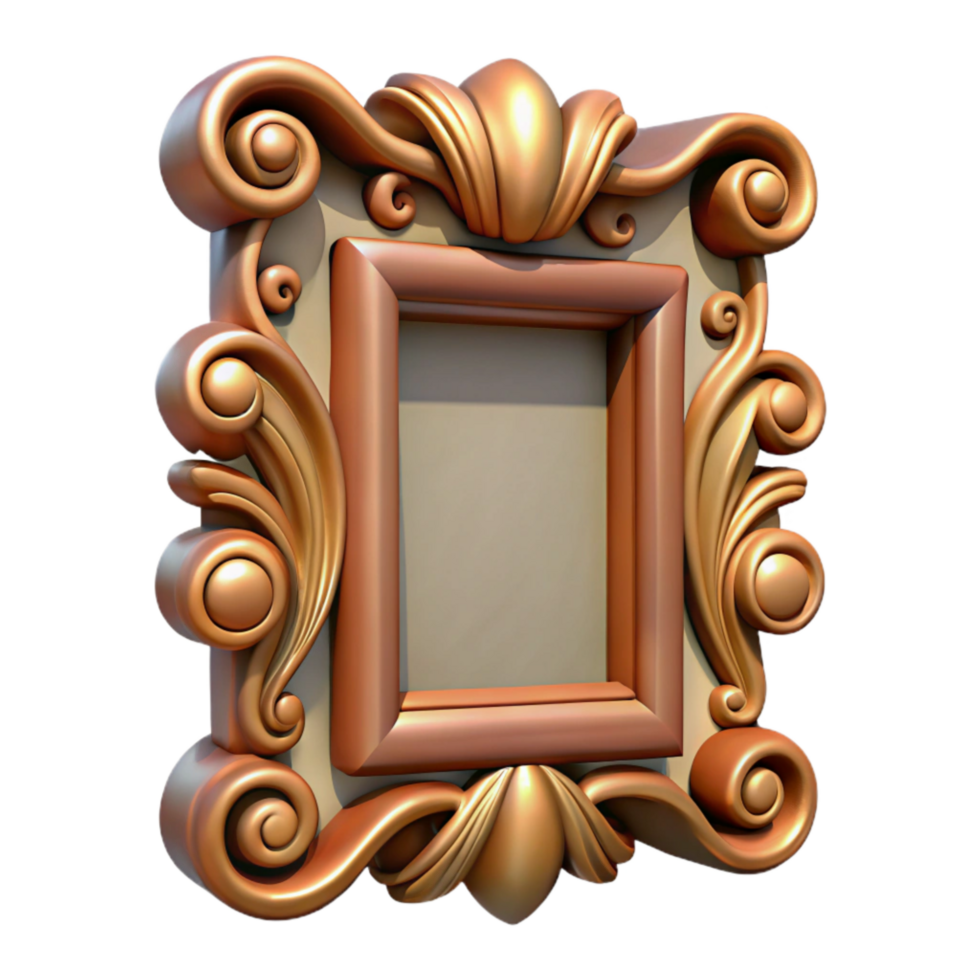 dramatic minimalist Restored Fresco Border Cutout Ornamental Design genuine png