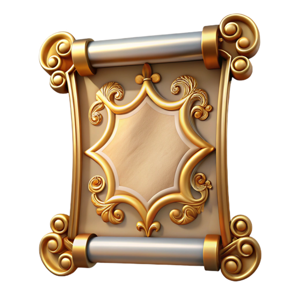 beautiful creative Restored Tapestry Border Transparent Background Ornamental Design professional png