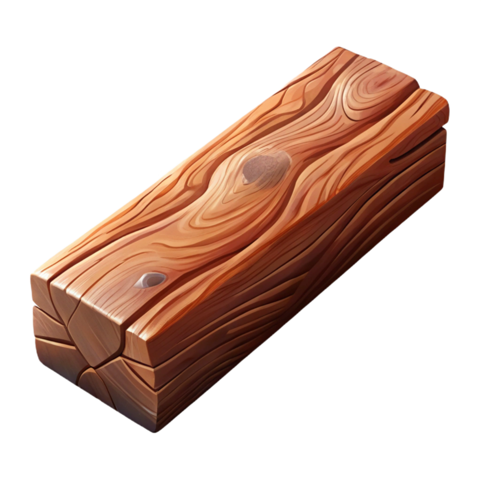 extraordinary contemporary Restored Wooden Beam Cutout with Grain Texture professional png