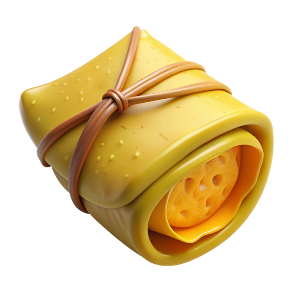 serene vintage Reusable Food Wrap Beeswax Yellow Cutout authentic png