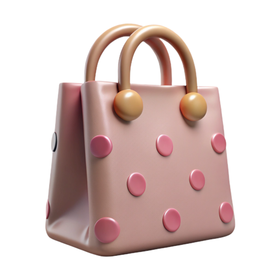 beautiful traditional Reusable Shopping Bag with Floral Print Isolated original png