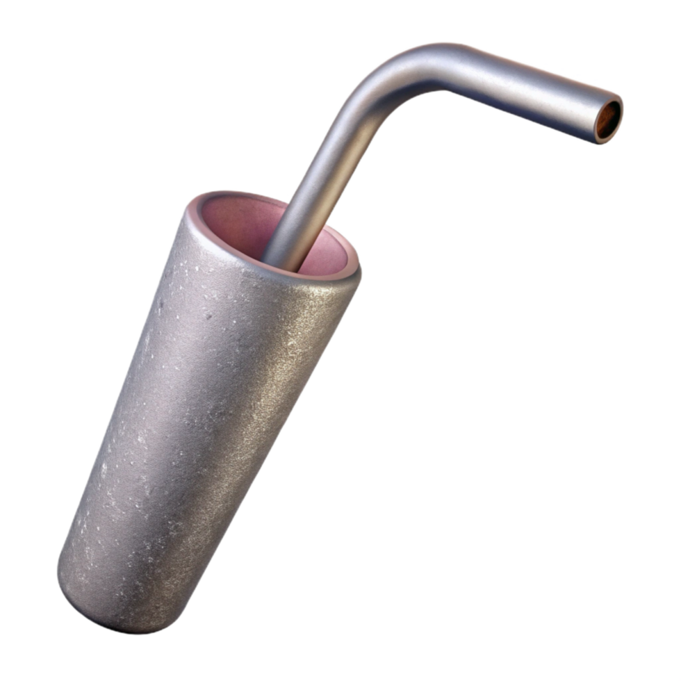 beautiful artistic Reusable Straw Metal Bent Shape exclusive png