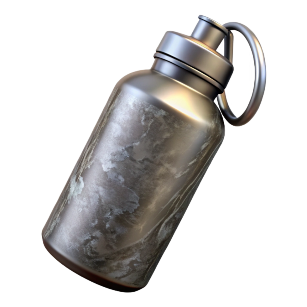 wonderful artistic Reusable Water Bottle Metal Lid high resolution png