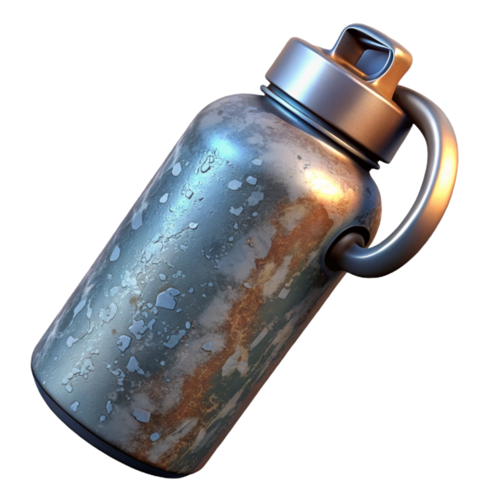 impressive modern Reusable Water Bottle Metal Lid high quality png