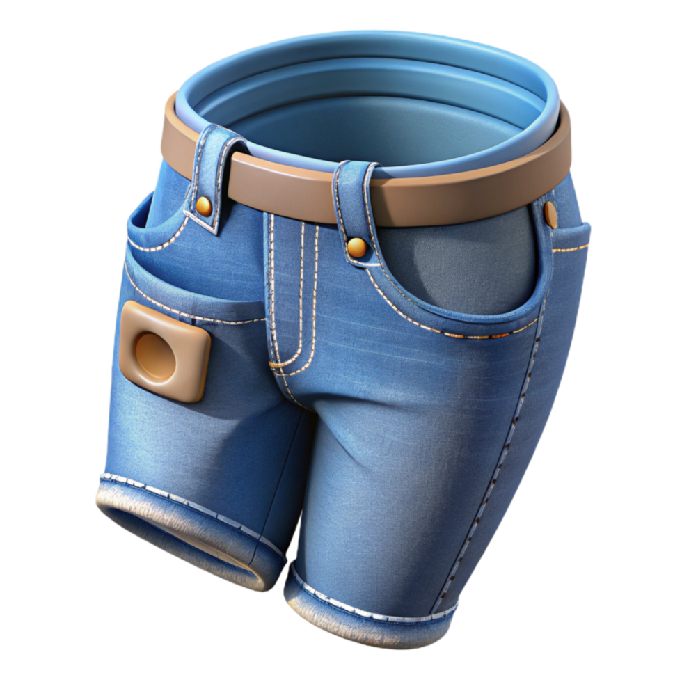 wonderful vintage Ripped Jeans Pocket Detail Transparent Background authentic png