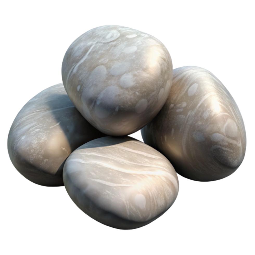extraordinary classic River Stones Smooth Surface Transparent Background professional png