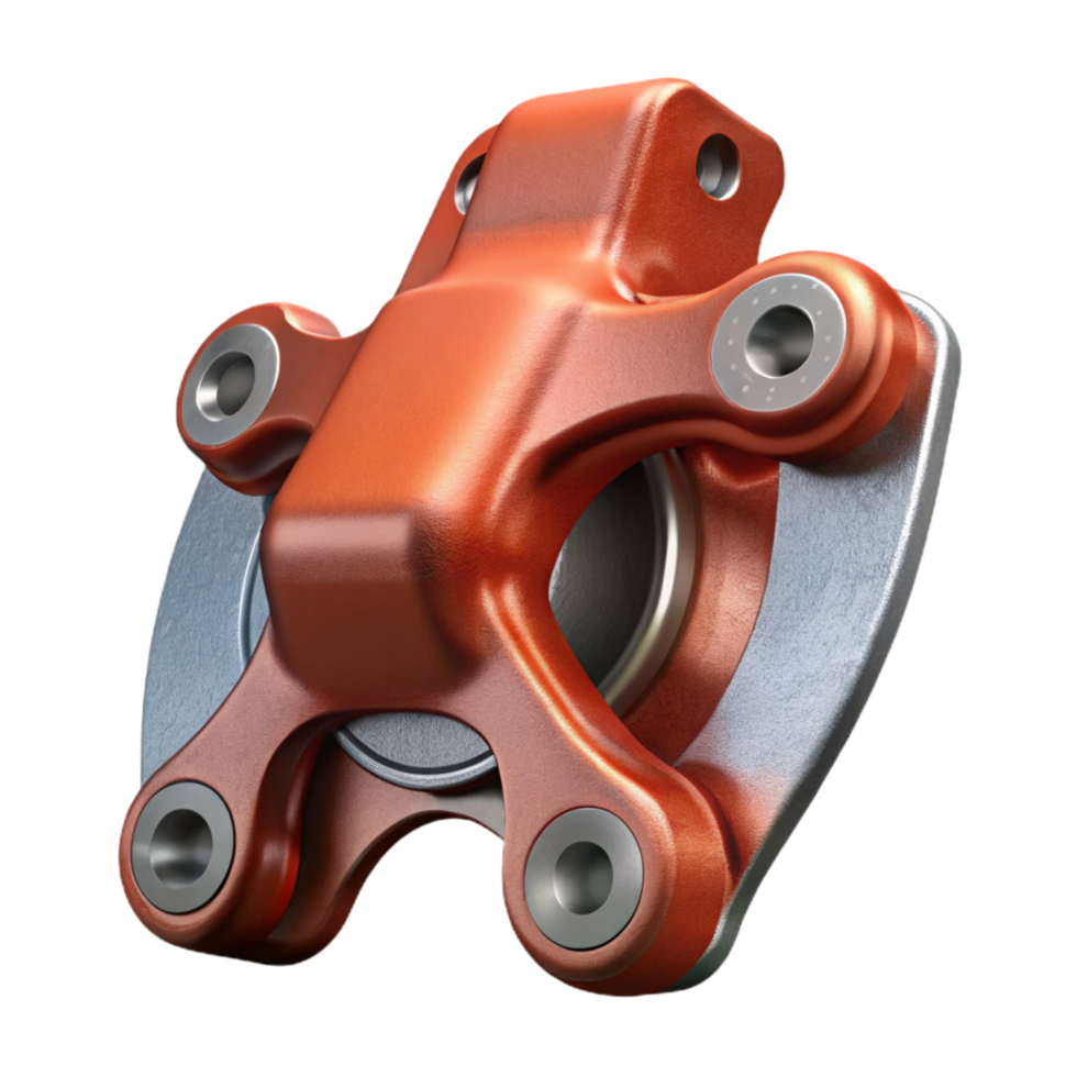 vibrant vintage Road Bike Front Brake Caliper Close Up original png
