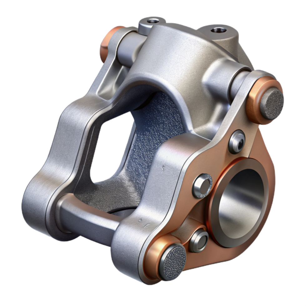 beautiful abstract Road Bike Front Brake Caliper Close Up high quality png