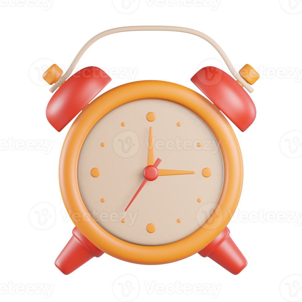 Alarm 3D Icon png