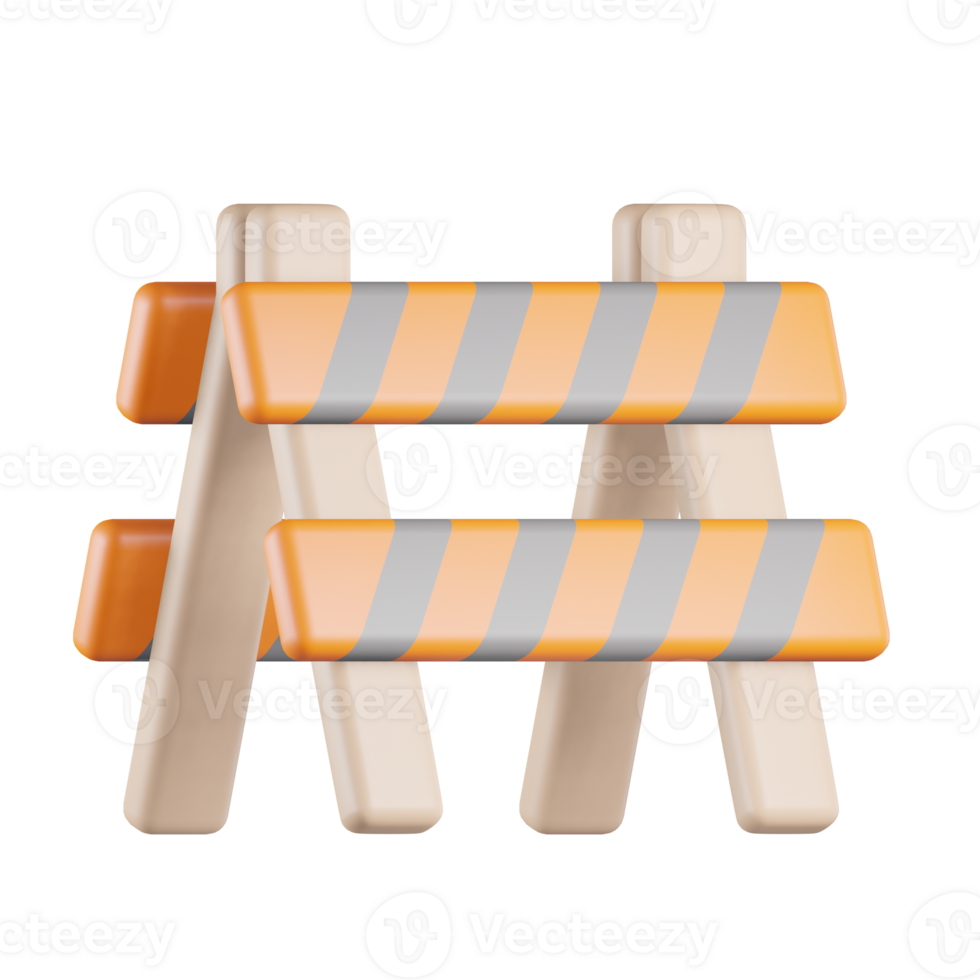 Barrier Board 3D Icon png