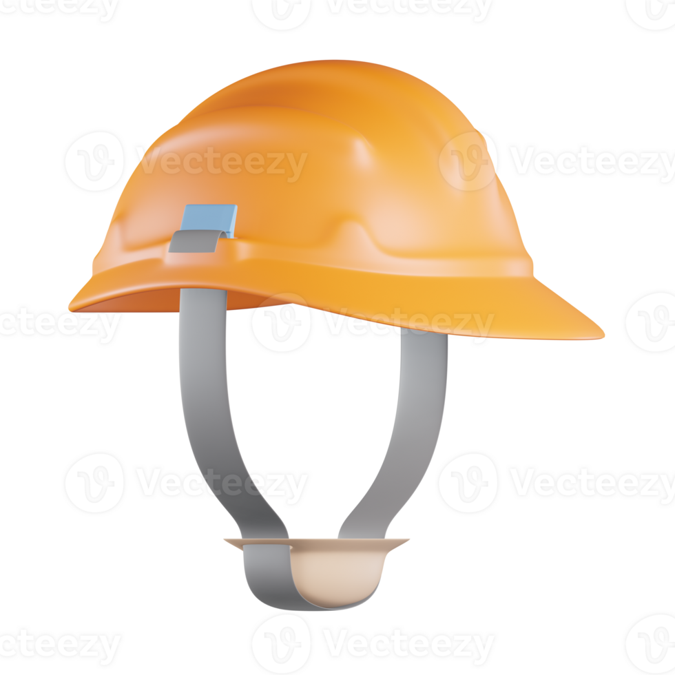 Construction Helmet 3D Icon png