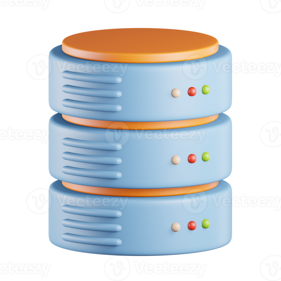Database Sarver 3D Icon png
