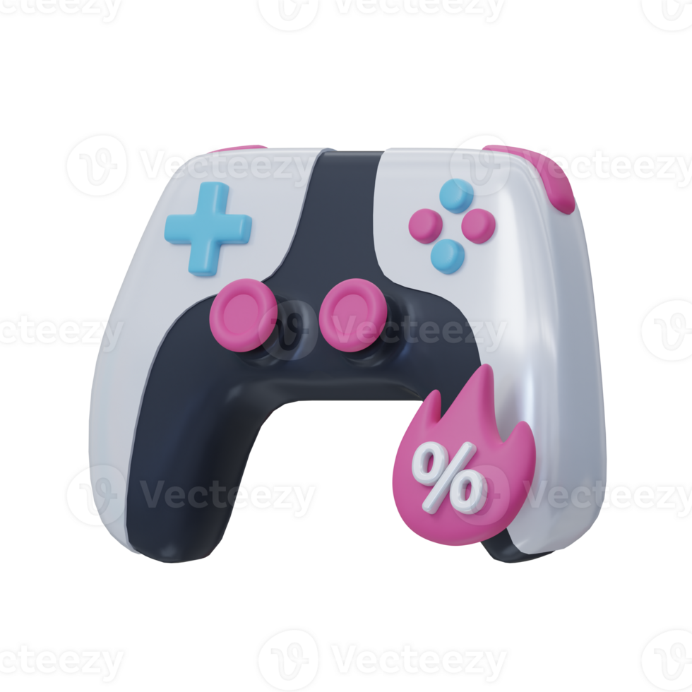 Console Controller Hot Sale 3D Icon png