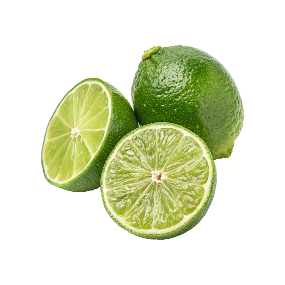 Lime on transparent background png