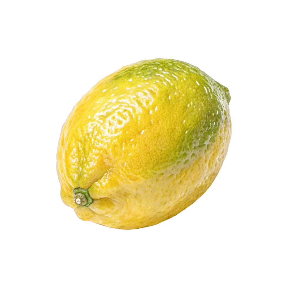 Lemon isolated on transparent background png