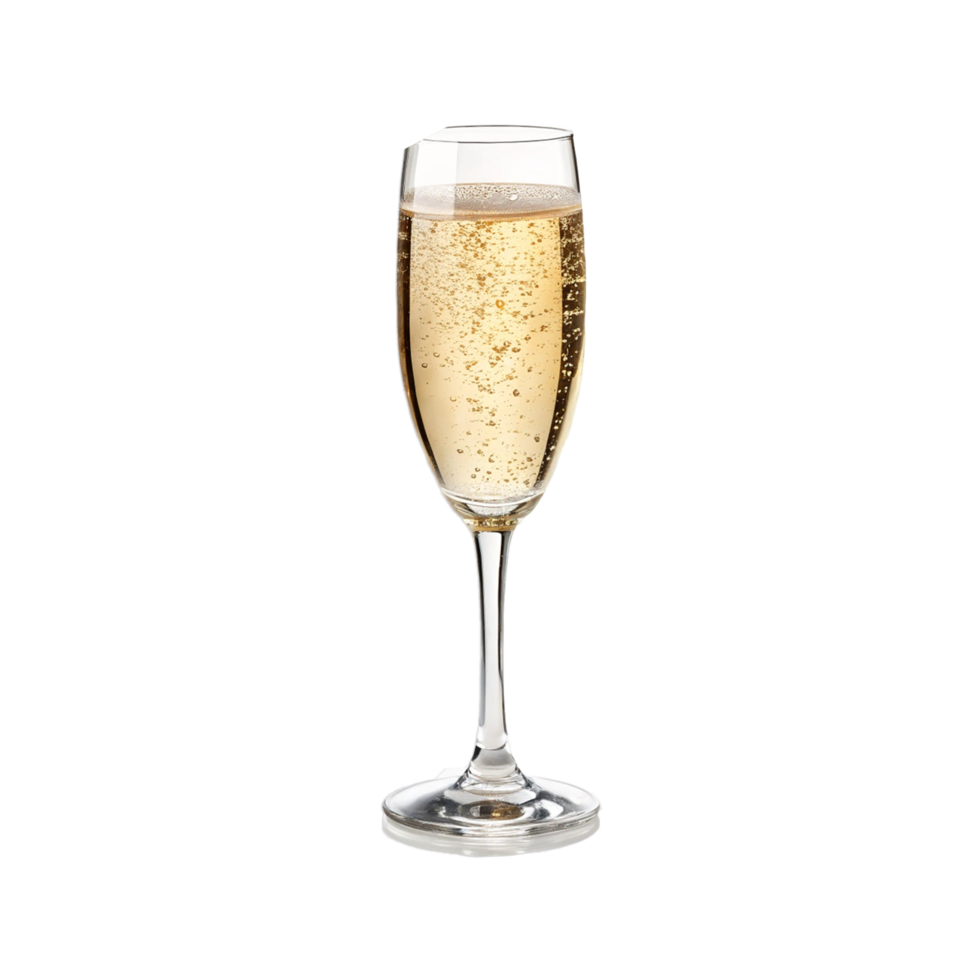 Champagne on transparent background png
