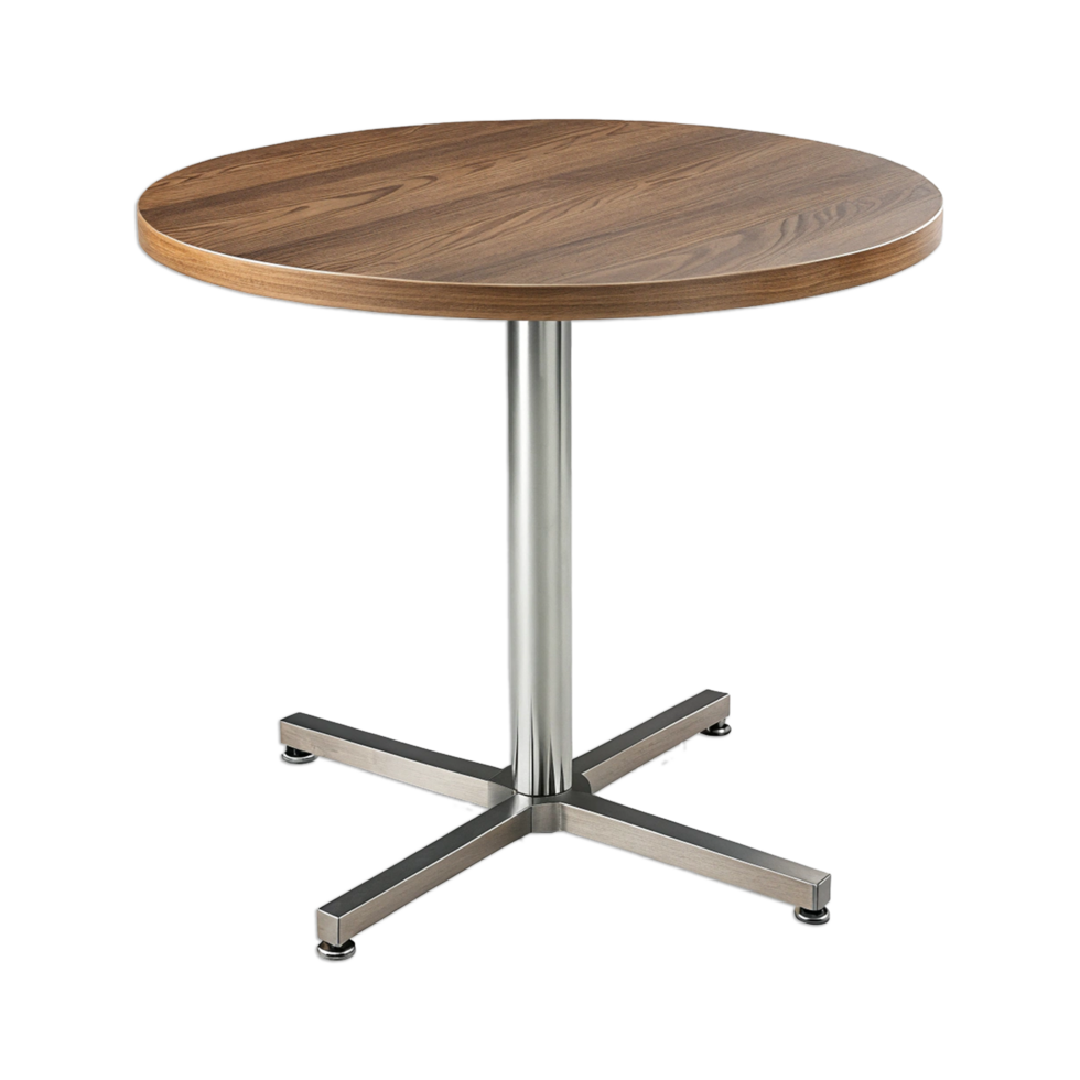 Round table on transparent background png