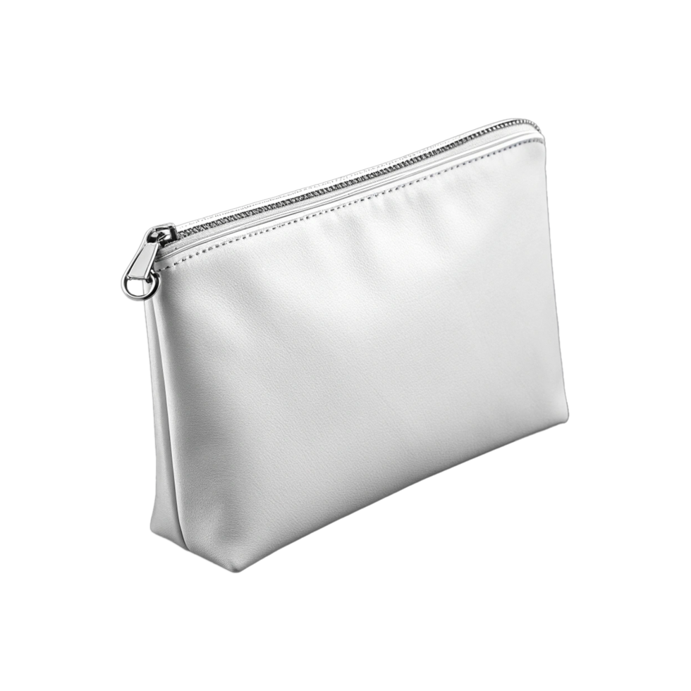 White pouch on transparent background png