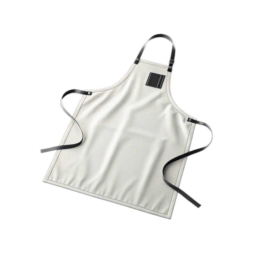 Kitchen apron on transparent background png