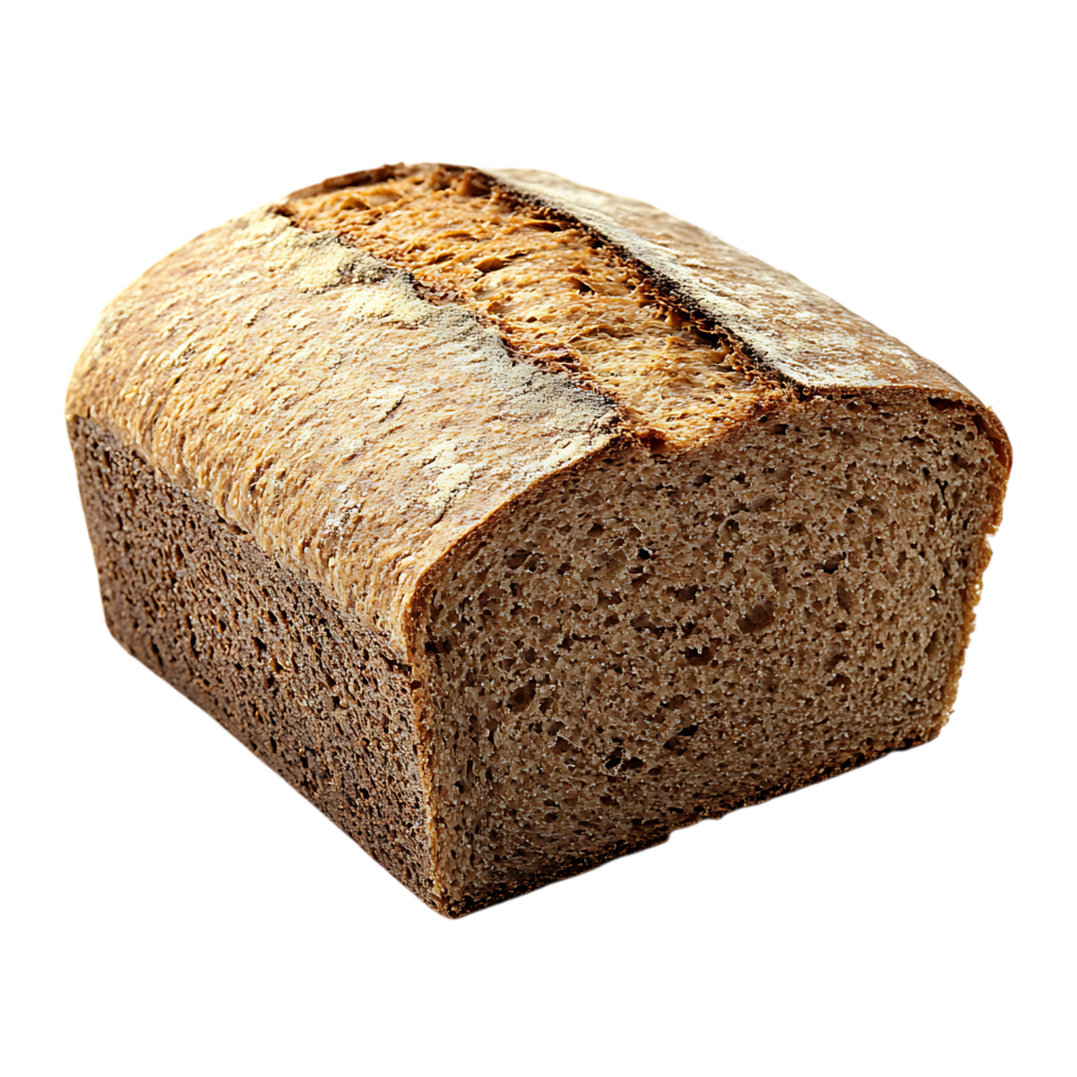Freshly Baked Whole Wheat Bread with a Soft and Hearty Texture png