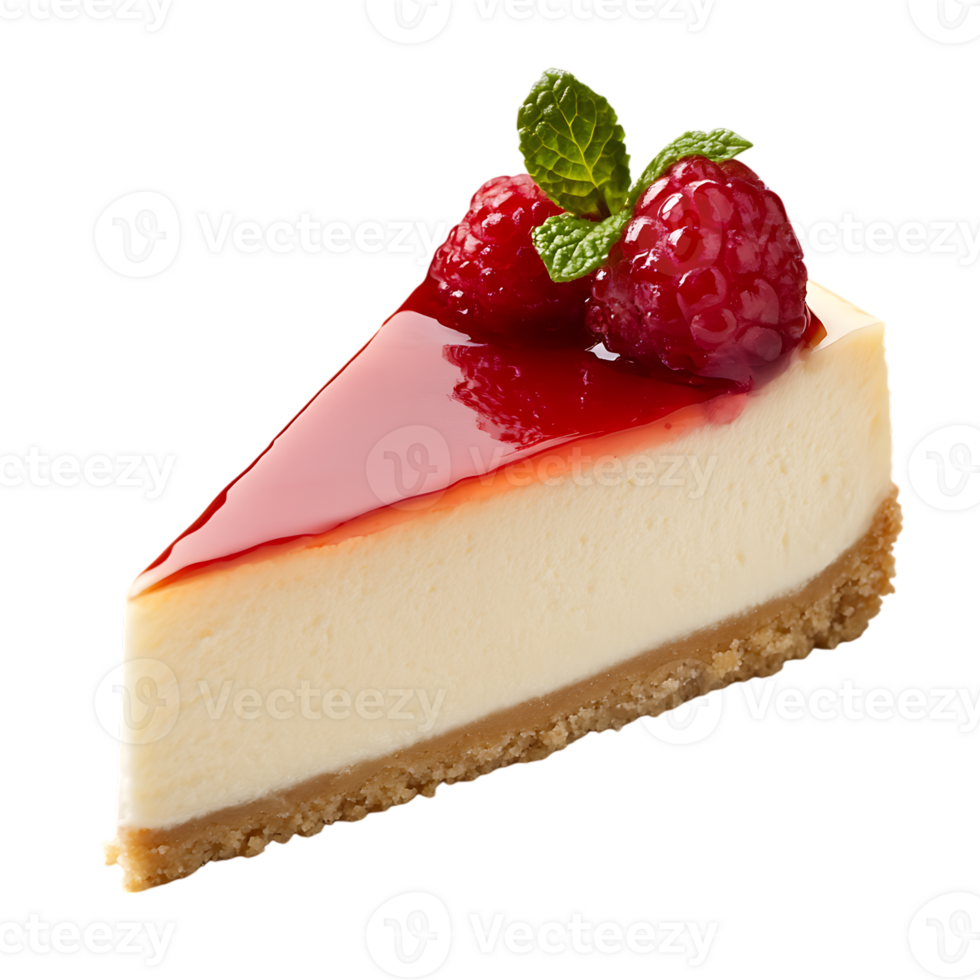 Delicious Slice of Cheesecake png