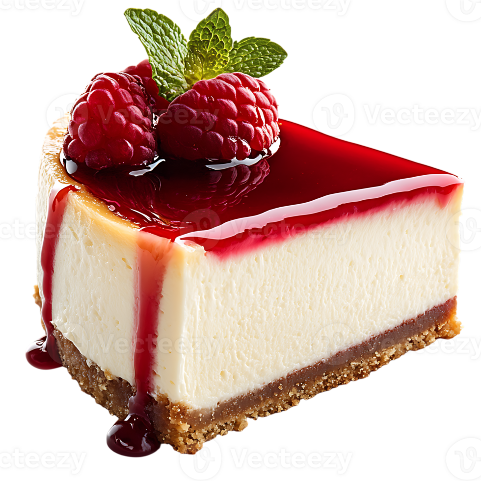 Rich Cheesecake Slice png