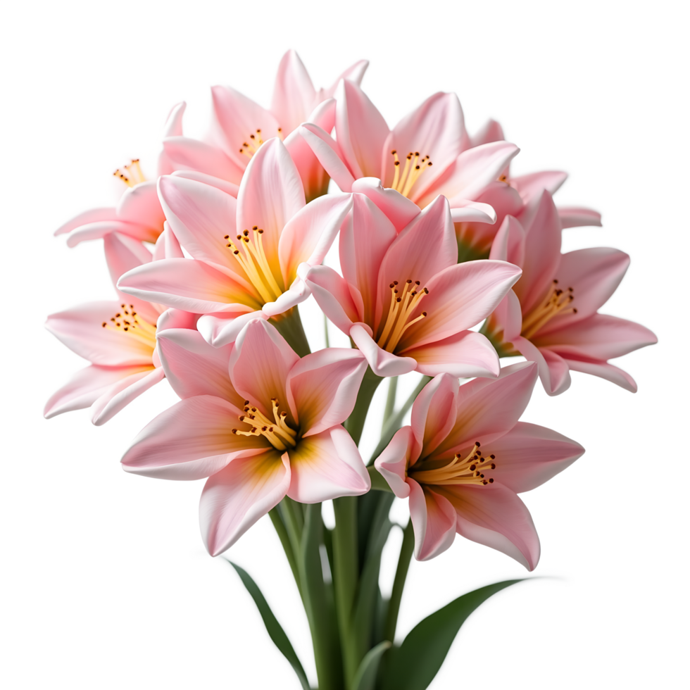 solated Peach Bloom Bouquet Perfect for Digital Art Graphic Projects png