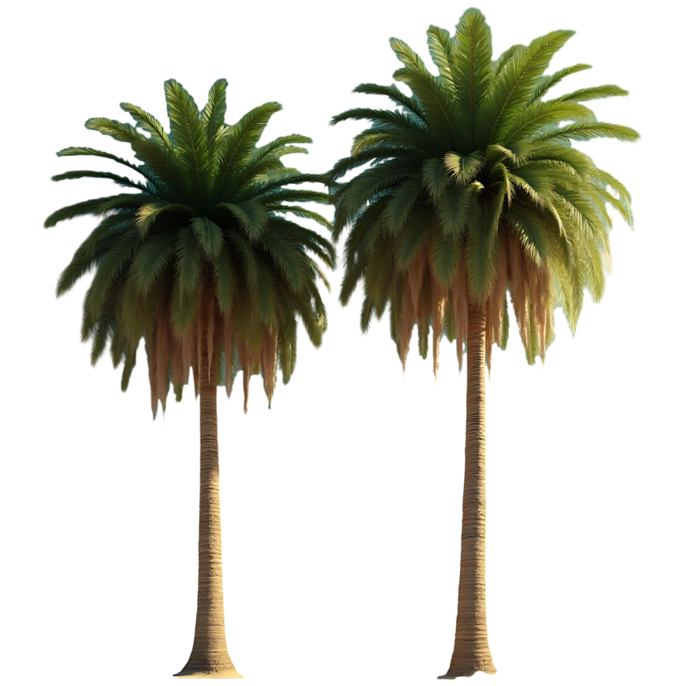 Jungle Palm Tree Forest Ideal for Digital Art Landscape Designs png