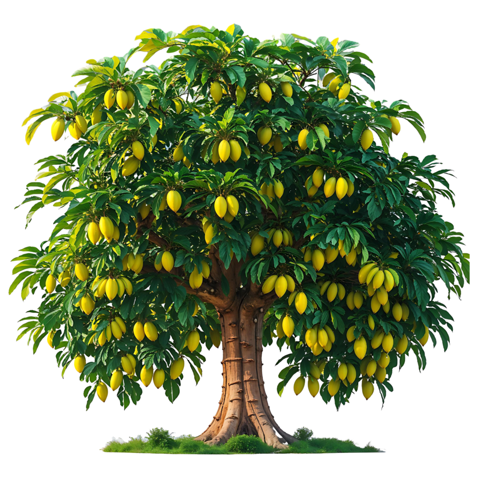 Lush Mango Tree Perfect for Farming Tropical Designs png