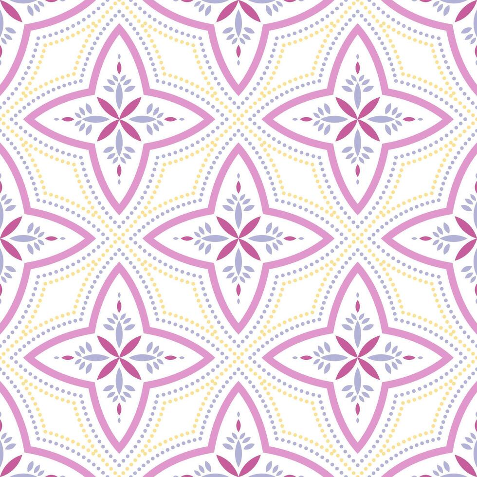 Seamless pattern with geometric shapes japanese style. vector