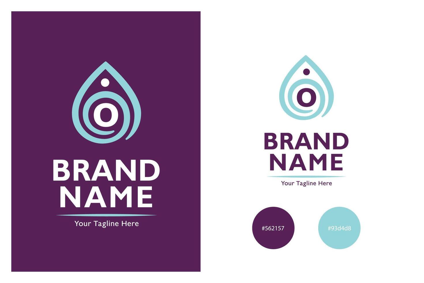 Beauty ornament logo symbol template vector