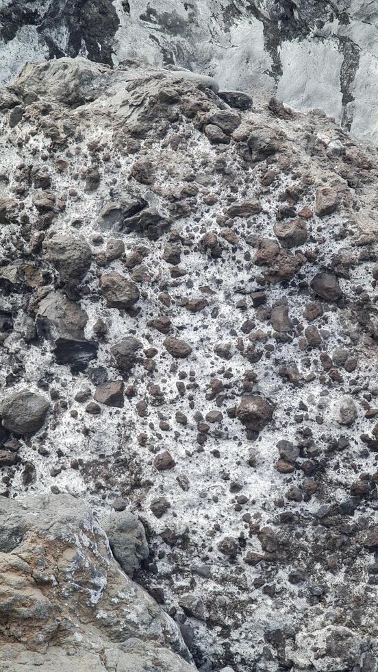 Rock stones on Canary island photo