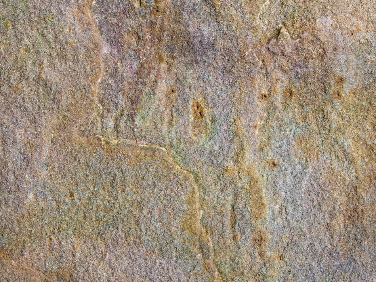 Stone surface texture of a Slab on the walkway photo