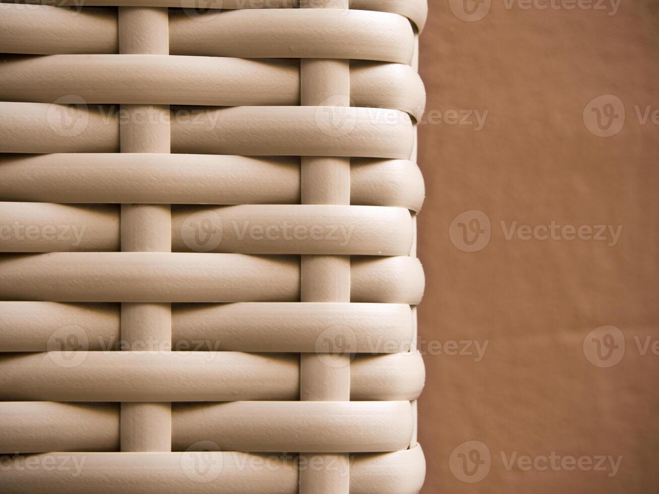 The texture of Plastic weave photo