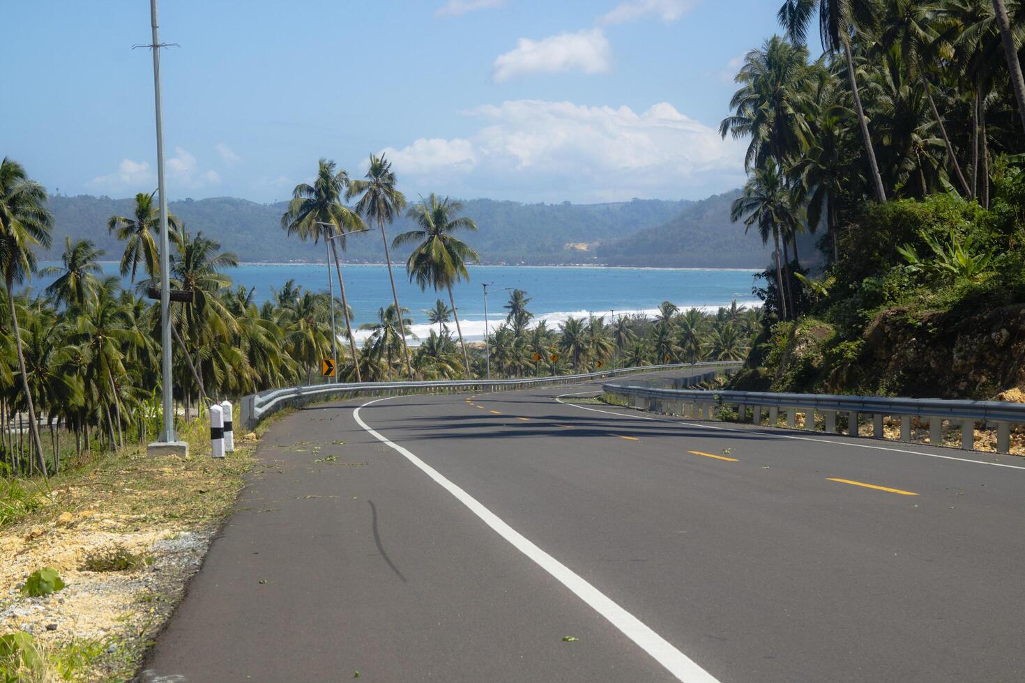 A TROPICAL ISLAND ON SUMMER photo