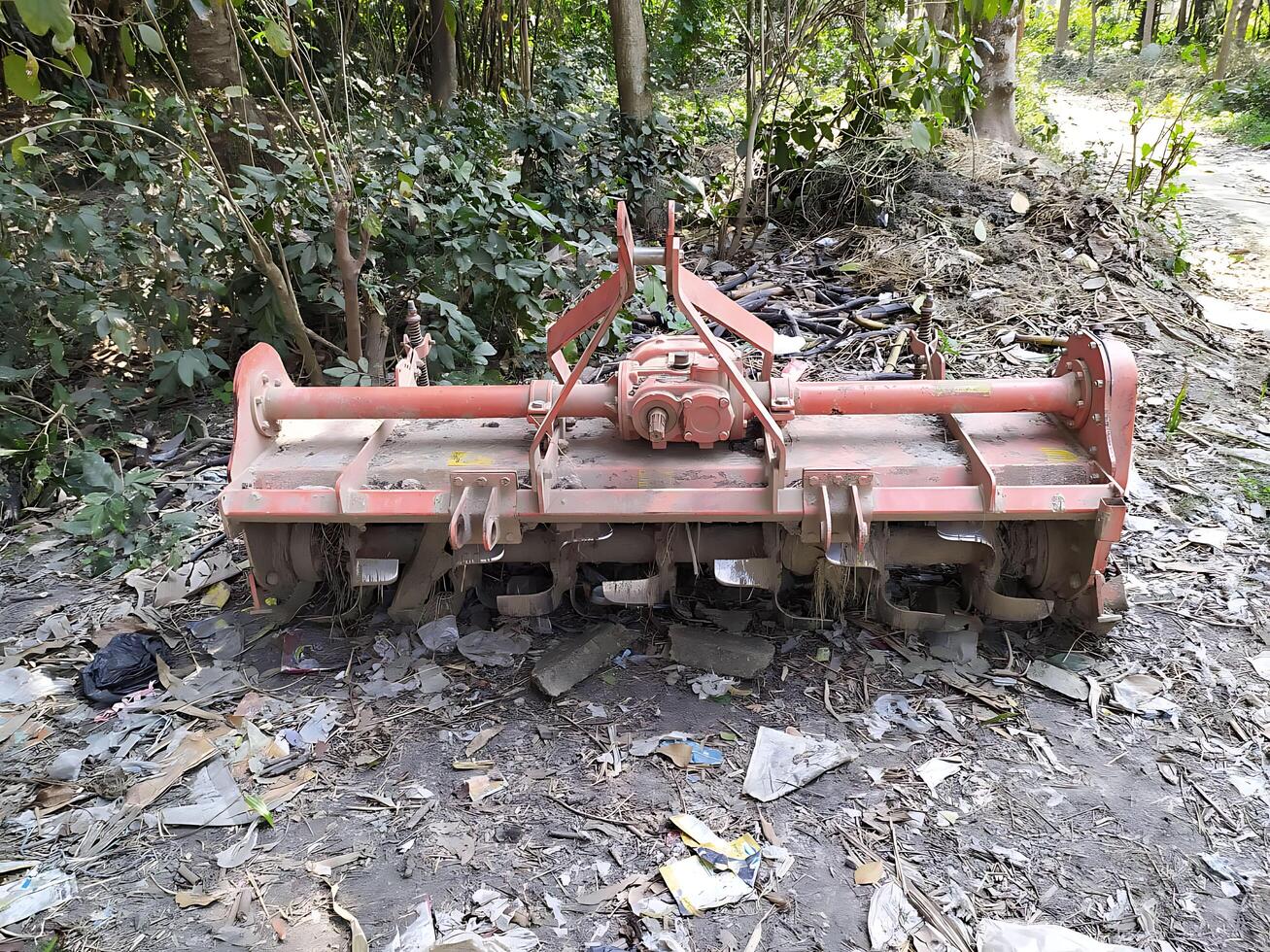 modern plow machine photo