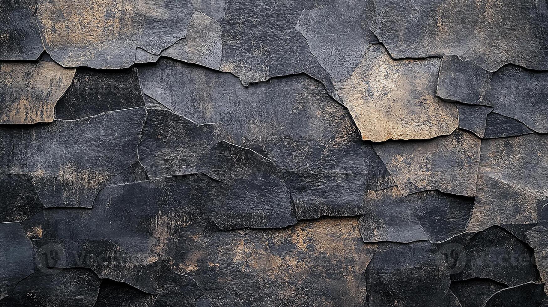 Aged Peeling Stone Surface. Natural Grunge Texture photo