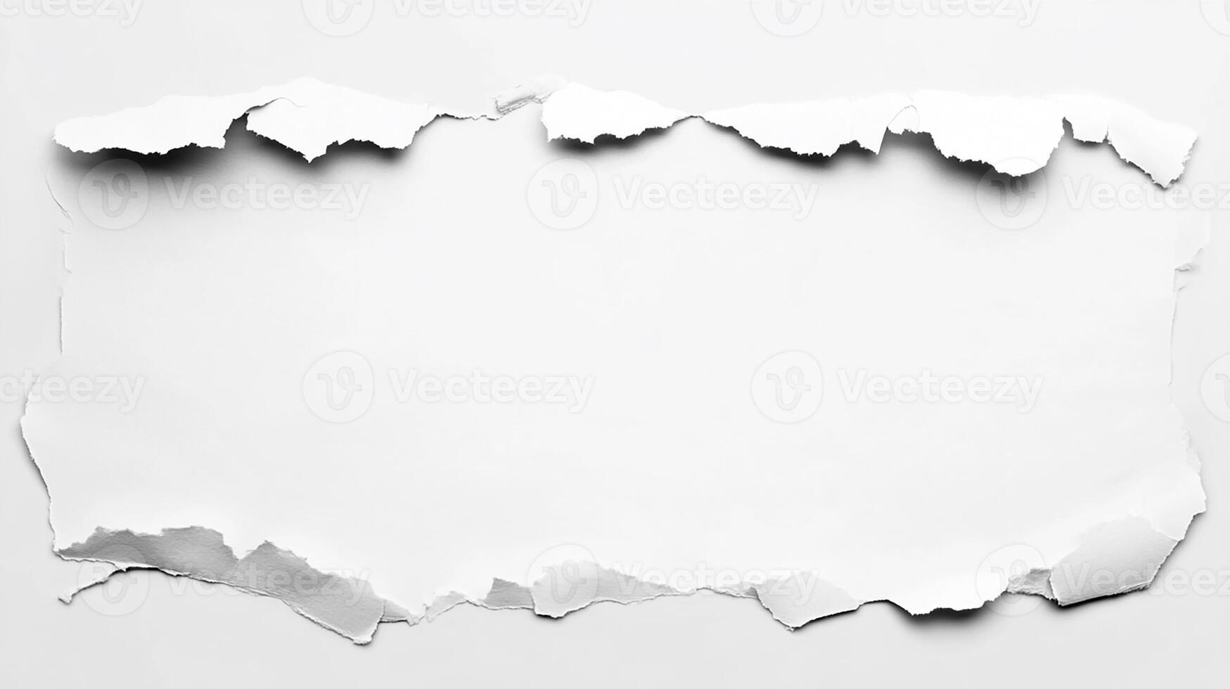 Torn Paper Background with Blank Space for Text photo