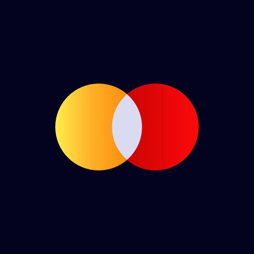 Mastercard logo - overlapping red and yellow circles with Mastercard text