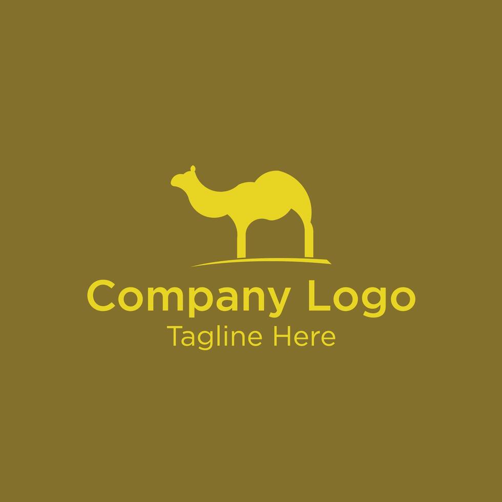 Minimal Camel Logo vector
