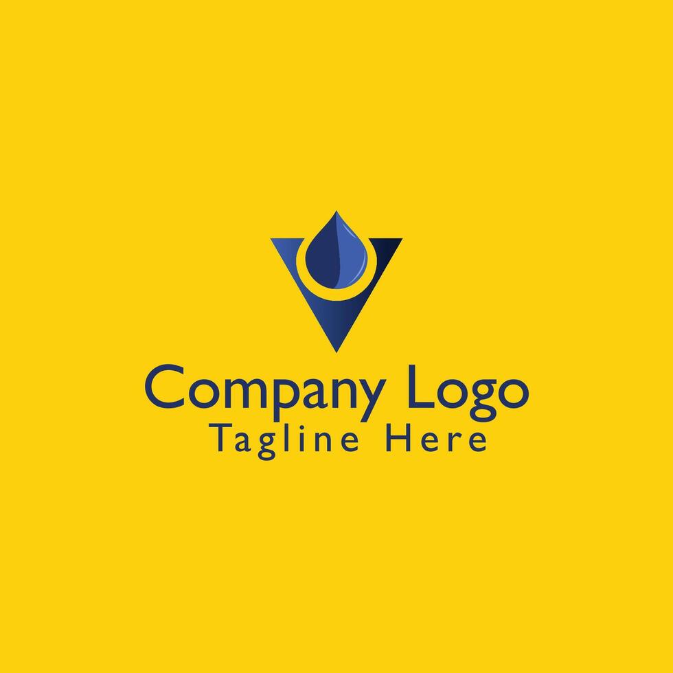 Water Company Logo Design vector
