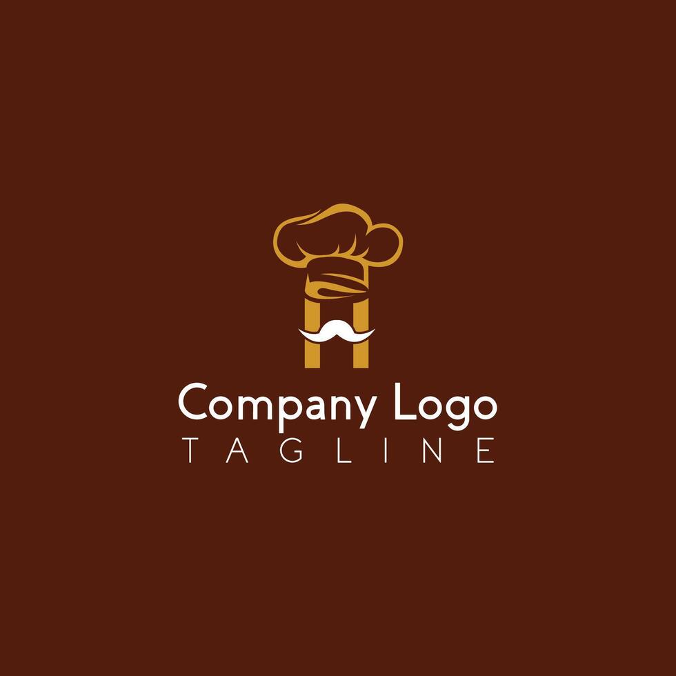Minimal Chef Logo vector