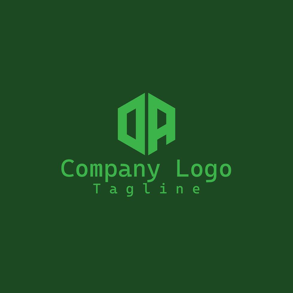 OA Monogram Logo vector