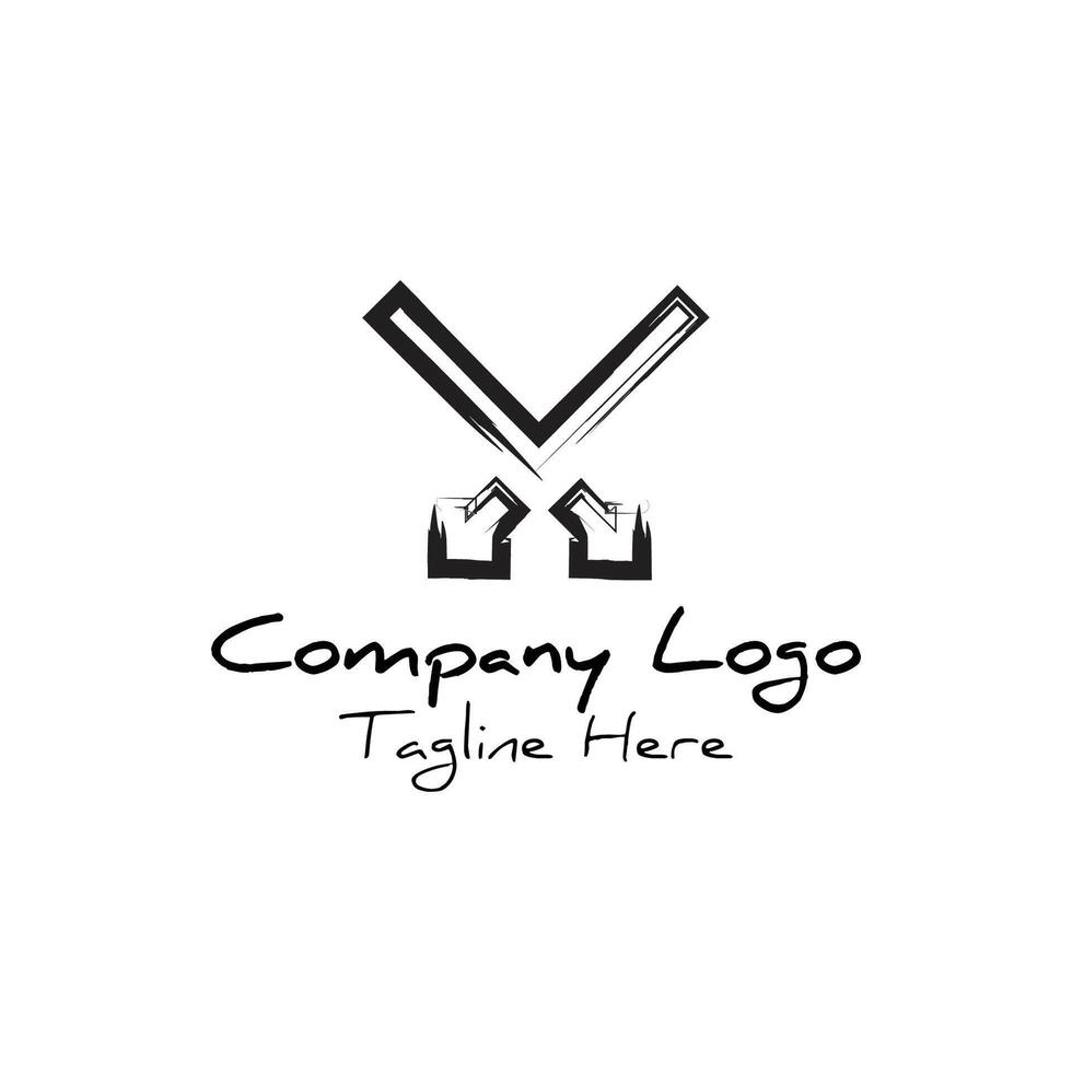 Letter V Logo vector